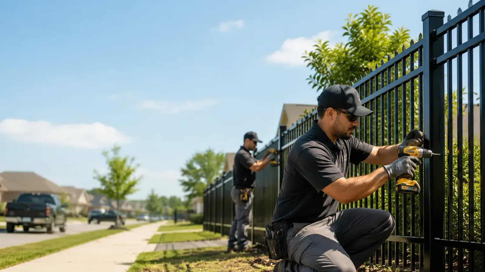 Metal Fence Installation in Leonard, ND